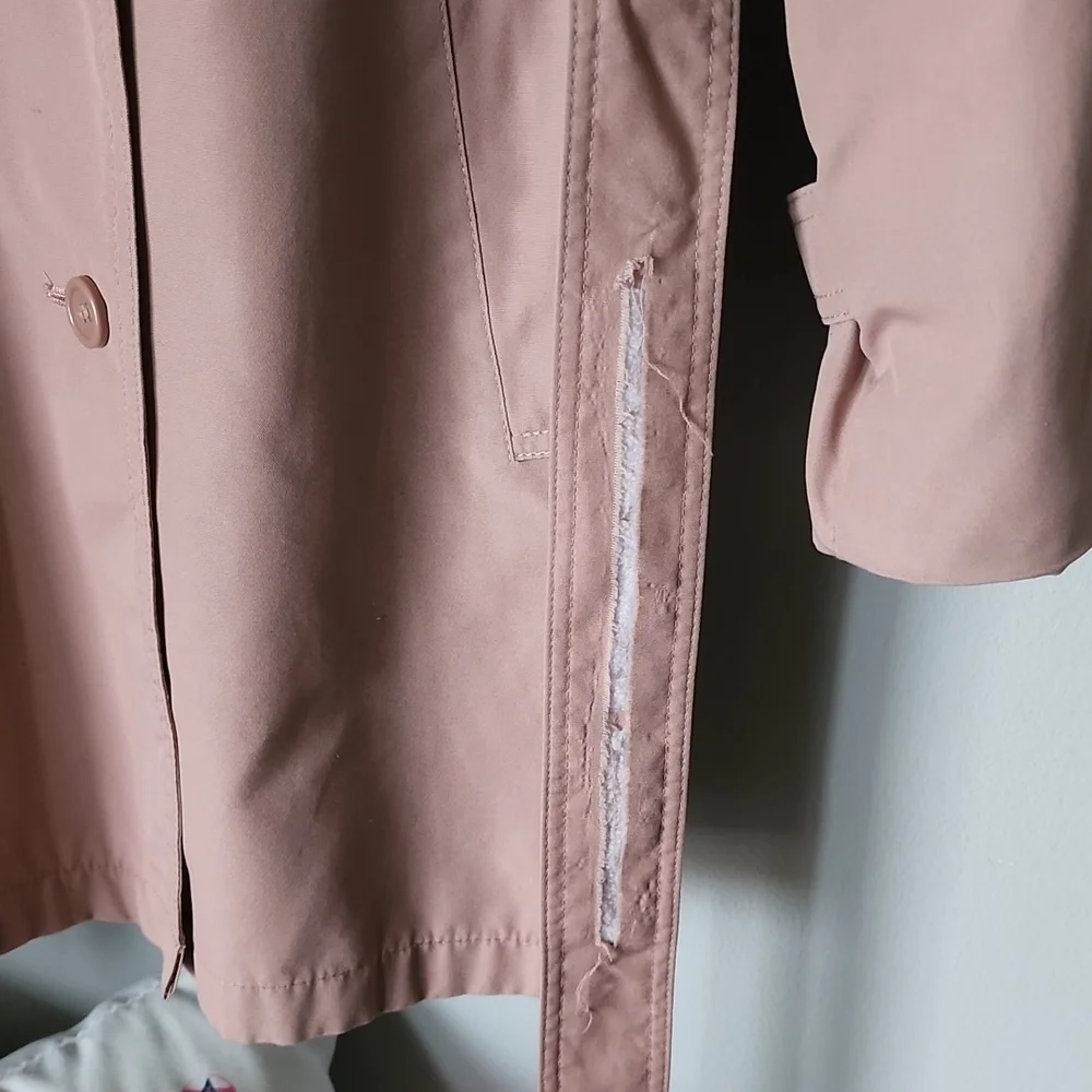 London Fog Vintage short Trench Coat - Picture 14 of 15